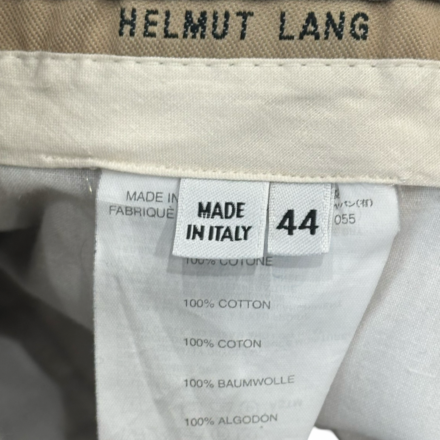 Helmut Lang Moleskin Pants Made in Italy SZ 32