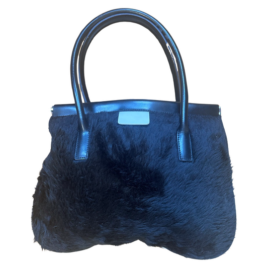 Comme des Garçon Faux Fur Purse