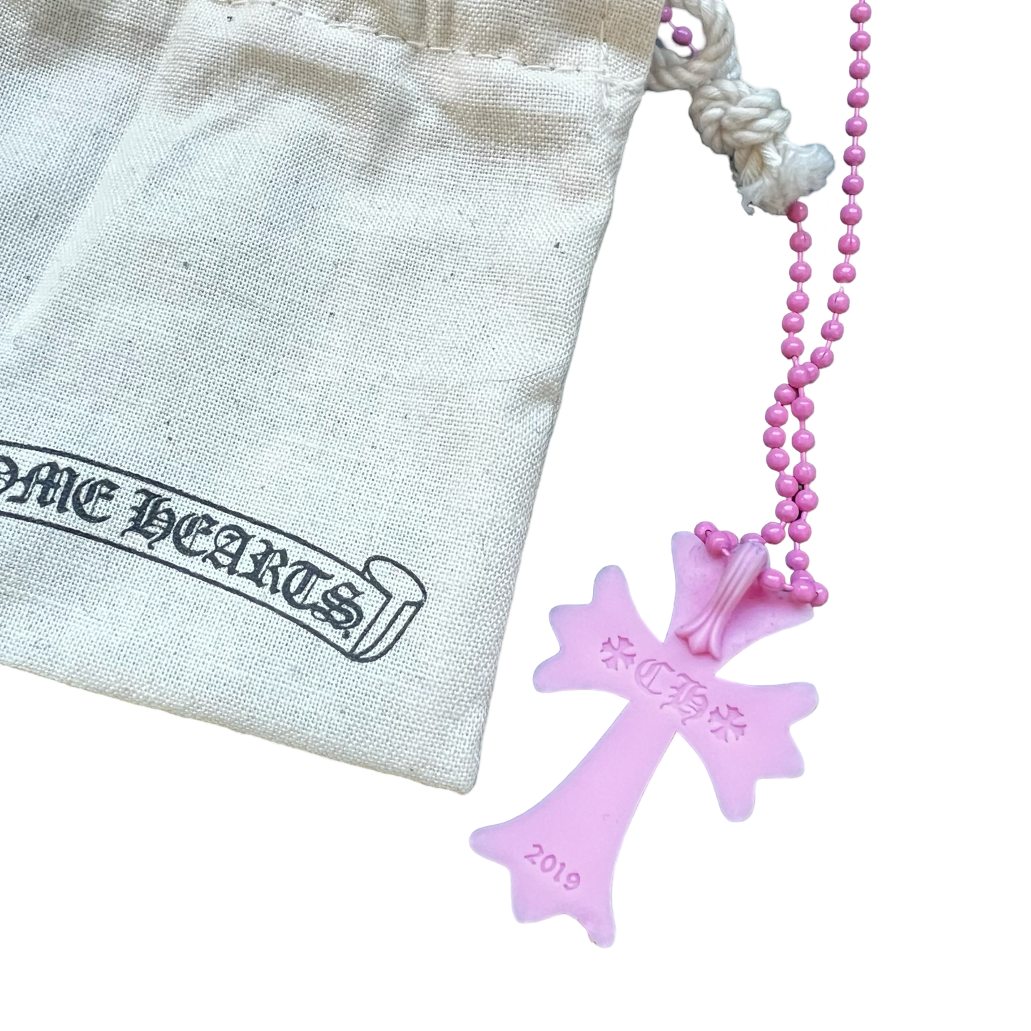 Chrome Hearts Silicone Cross Necklace