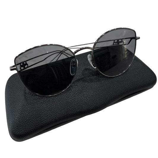 Balenciaga Round Cat Eye BB Sunglasses