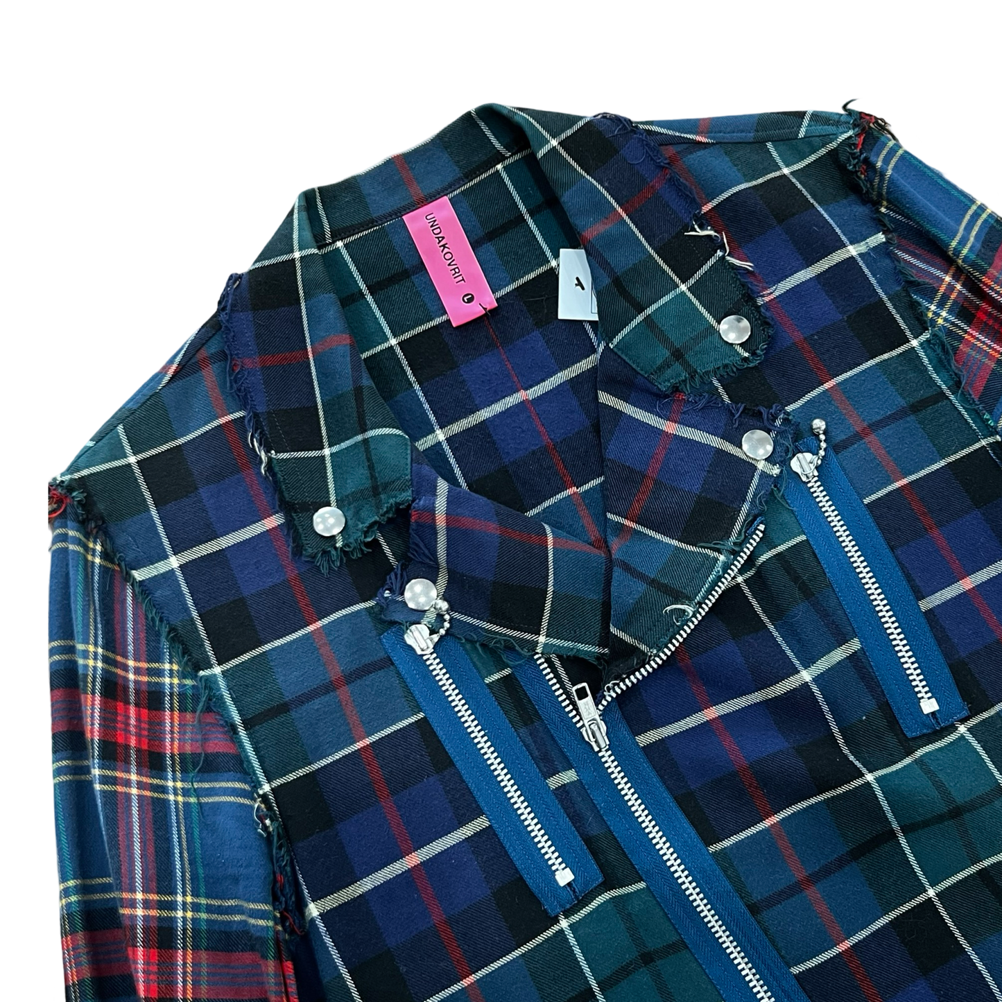 Undercover Undakovrit Tartan Rider Style Jacket SZ L