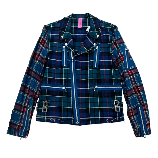 Undercover Undakovrit Tartan Rider Style Jacket SZ L