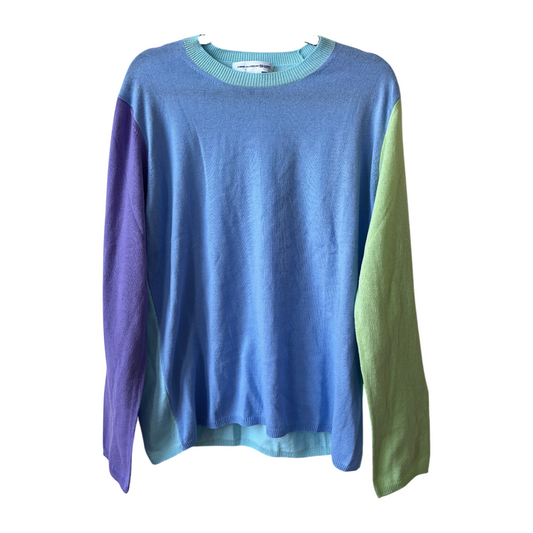 Comme des Garçon Color Block Sweater Sz Large