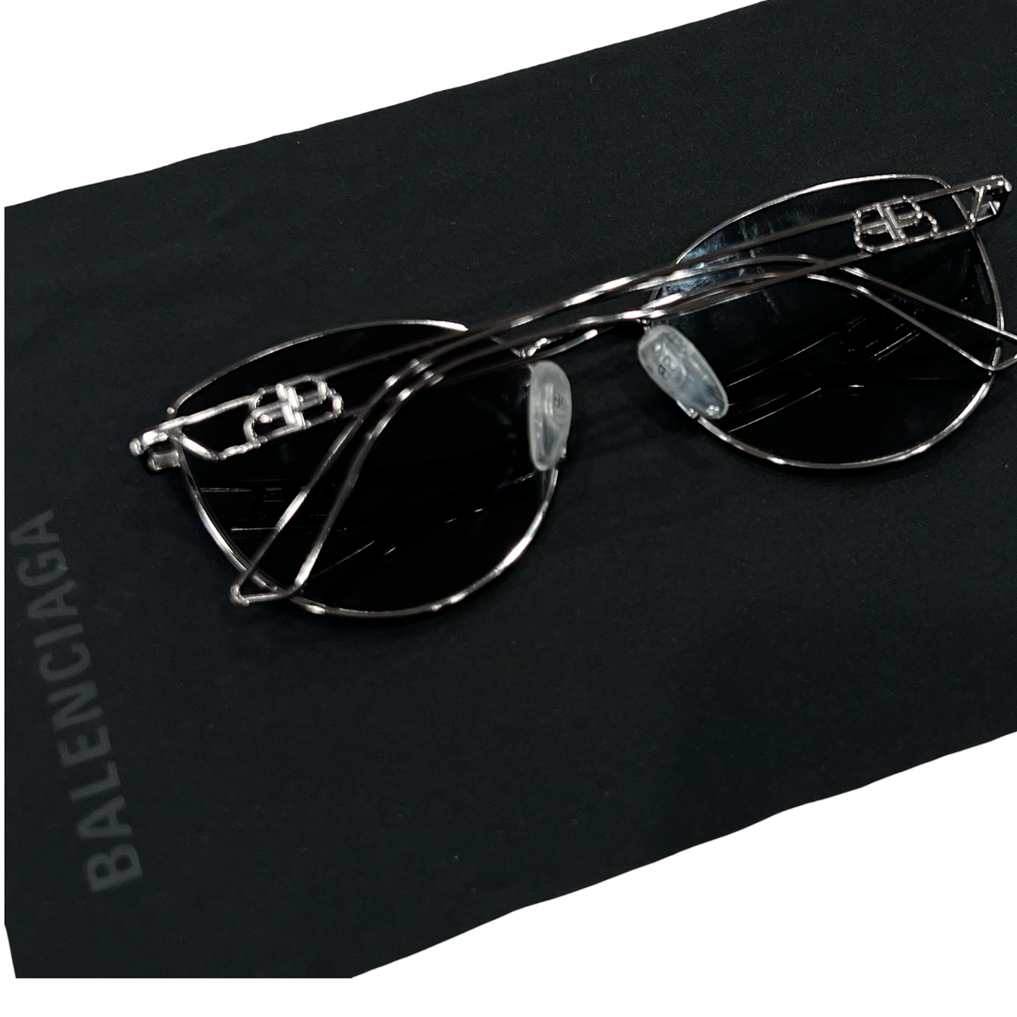 Balenciaga Round Cat Eye BB Sunglasses