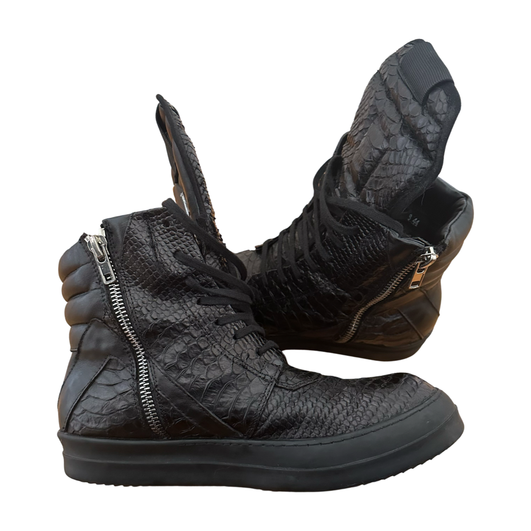 Rick Owens Python Geobaskets AW15 Sz 44