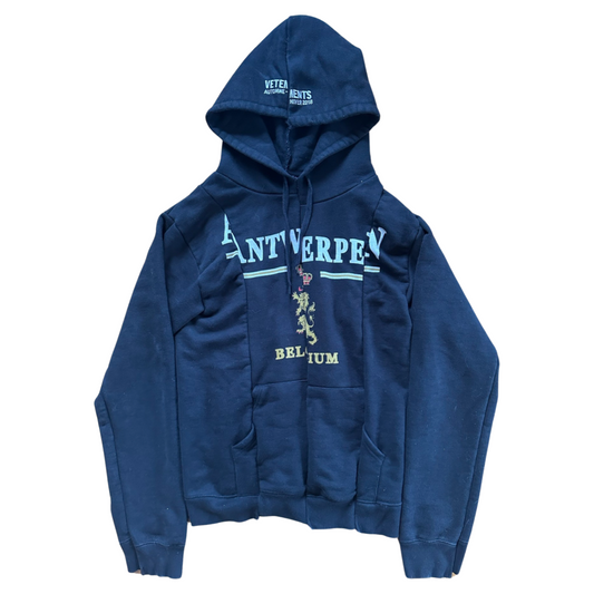 Vetements Reconstructed Antwerpen Hoodie AW18 Sz XS