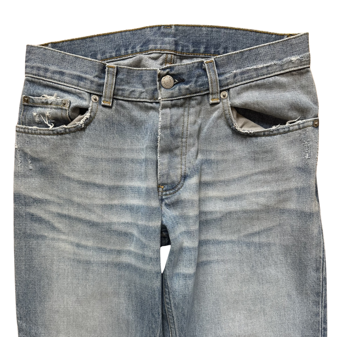 Helmut Lang AW98 “Vintage  Clean Broken” Denim