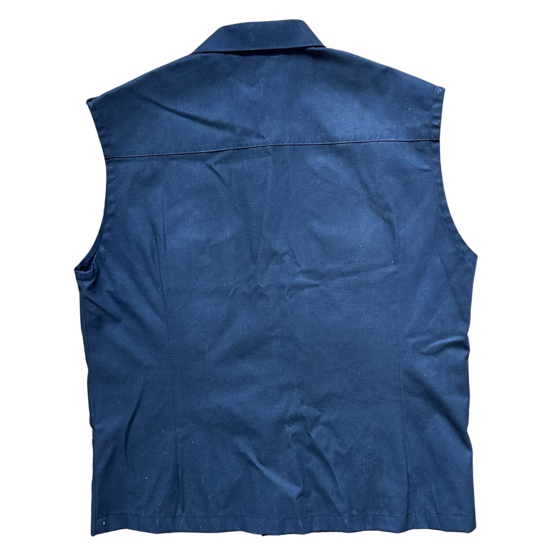 Maison Martin Margiela Painted Officer Vest 010/Artisanal SS03 Sz 48