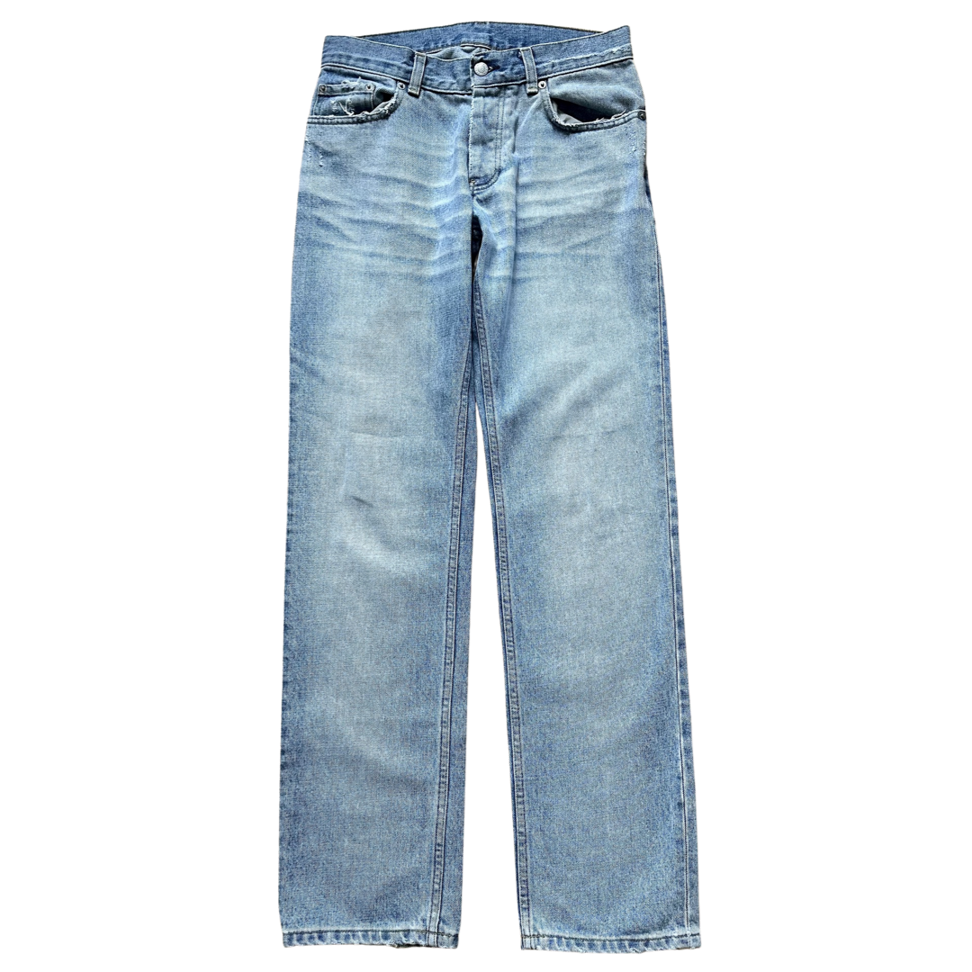 Helmut Lang AW98 “Vintage  Clean Broken” Denim