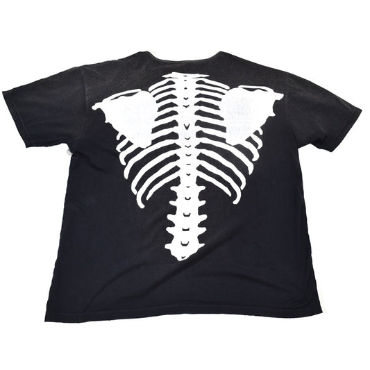 Kapital skeleton shirt black Oversized