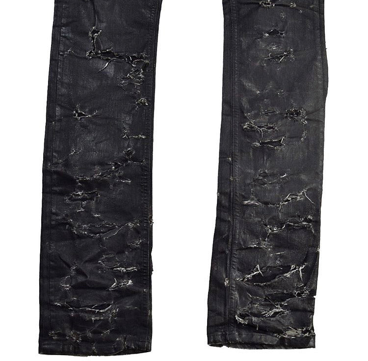 INQUIRE Dior Waxed/distressed Denim S/S04 “Strip” 30