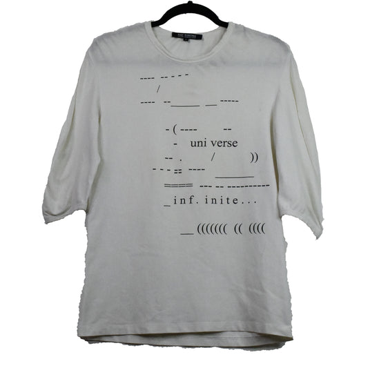 Raf Simons Universe 3/4th sleeve t-shirt S/S05 “History of My World” 50/Large