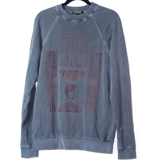 INQUIRE Raf Simons Overdyed "Exiles" Crewneck AW2004 Medium/Large