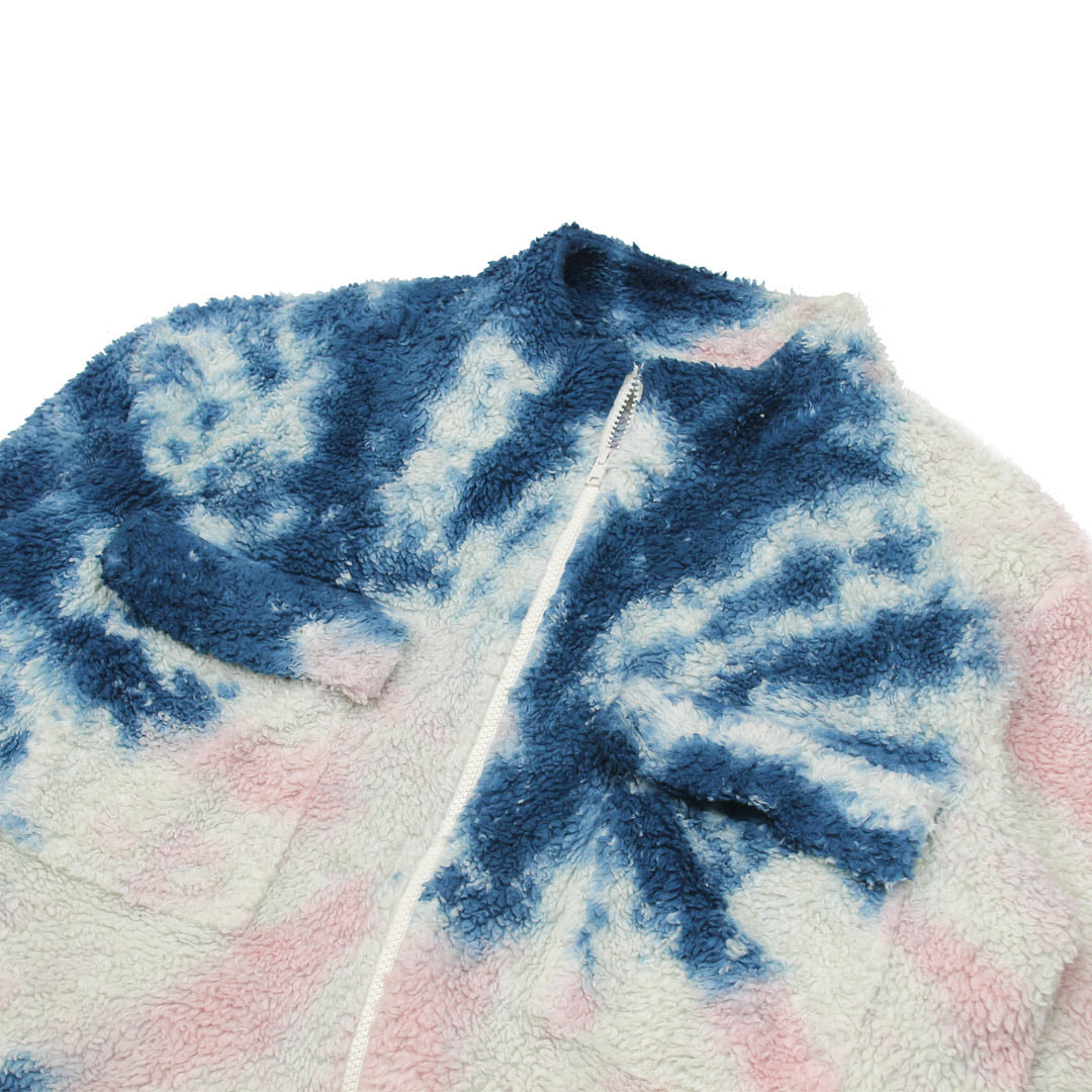 The elder statesmen tie dye fleece resort 2019 Large