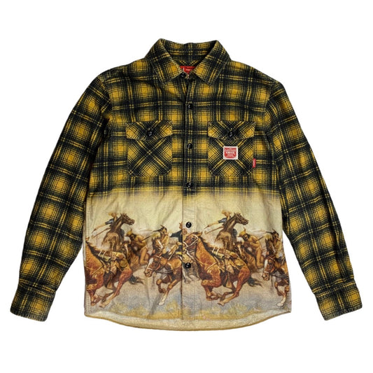 Neighborhood Japan Western Print Flannel Size Small