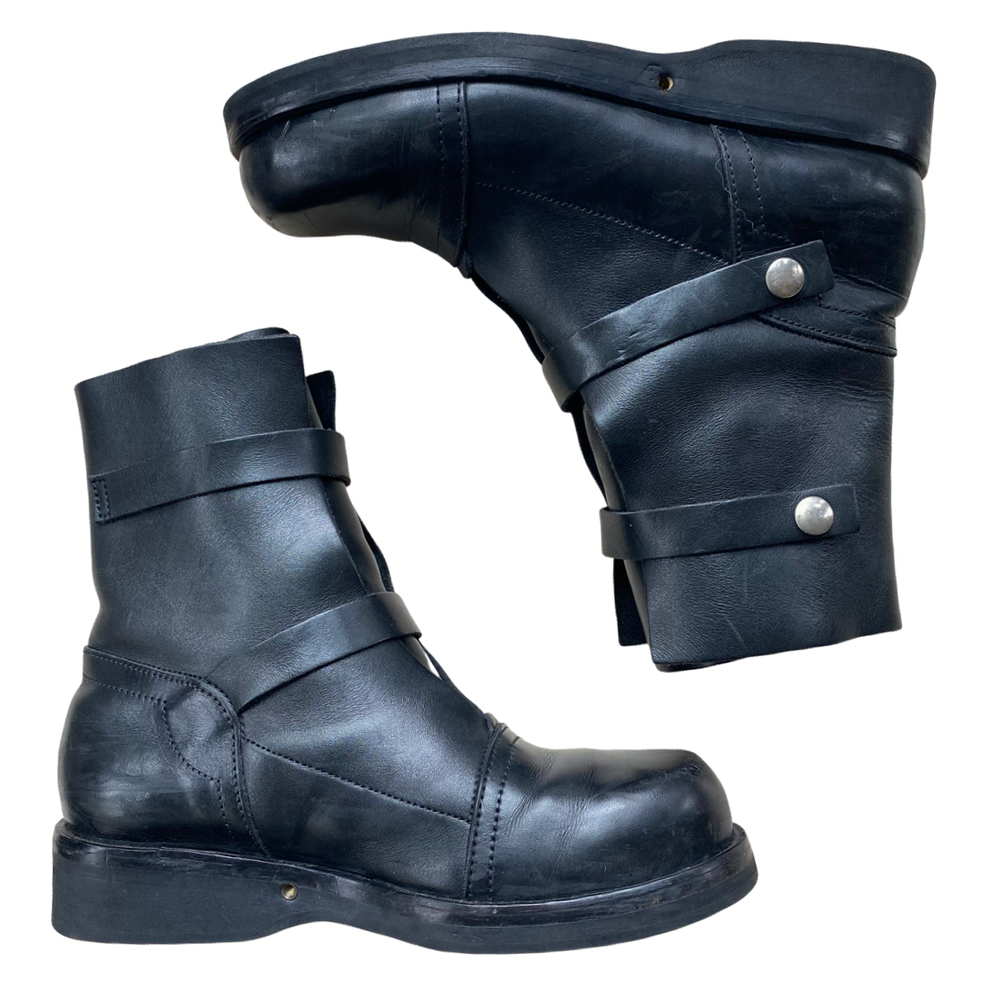 Dirk Bikkemberg Moto Boots 90s Size 42