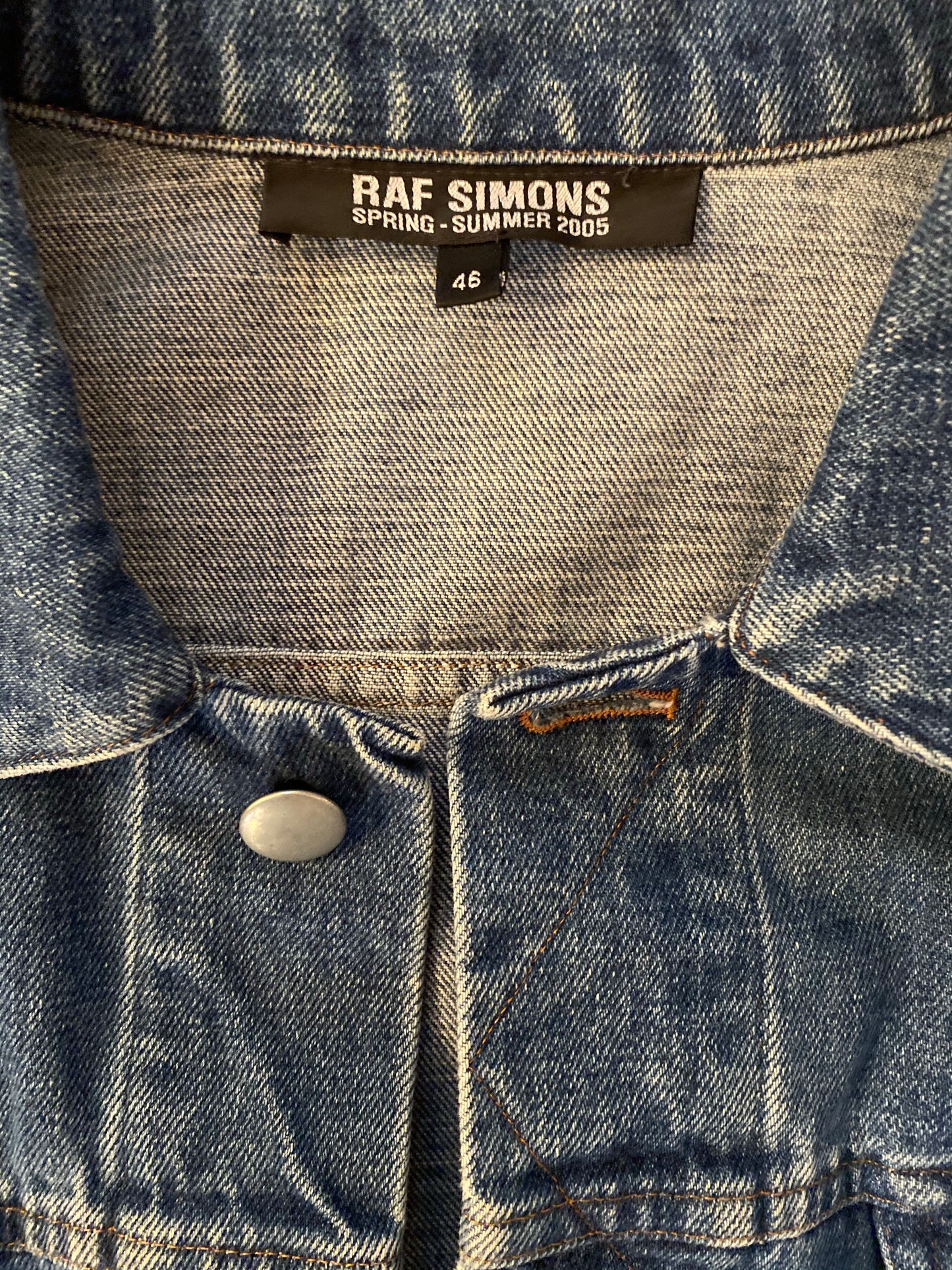 Raf Simons denim trucker S/S05 Medium