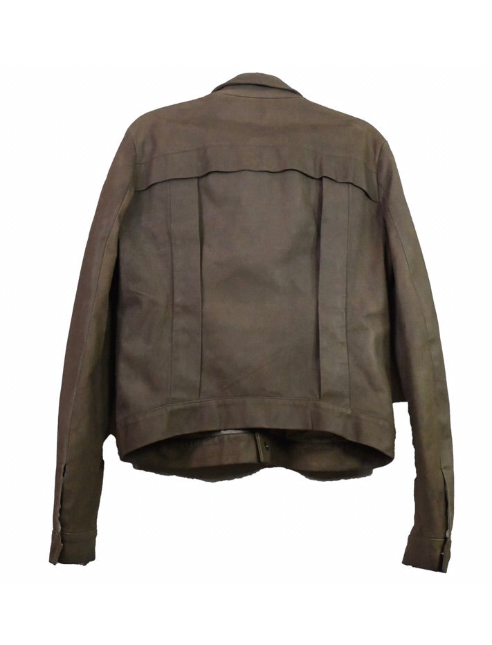 Rick Owens leather trucker Medium